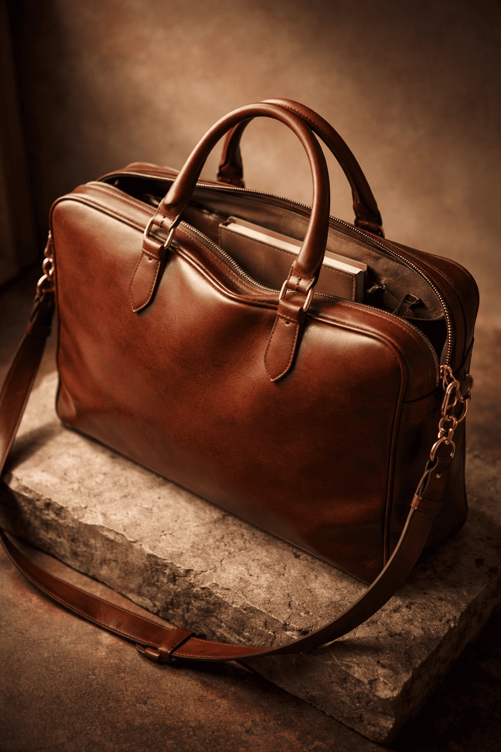 Exalter Vachette Leather Laptop Bags